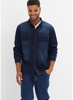 Surchemise en jean, Loose Fit, John Baner JEANSWEAR