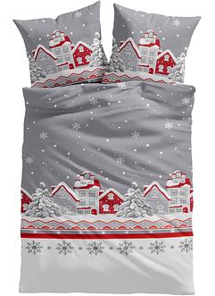 Parure de lit avec maisons, bpc living bonprix collection