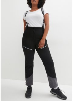 Pantalon fonctionnel imperméable et extensible en softshell, coupe droite, bpc bonprix collection