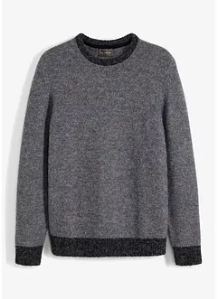 Pull en grosse maille chinée, bonprix