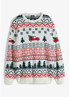 Pull de Noël en fine maille, bonprix