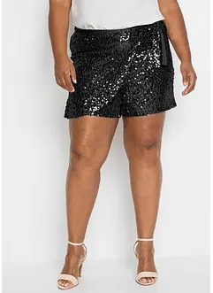 Short à sequins, bonprix