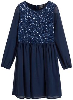 Robe fille festive avec paillettes, bpc bonprix collection