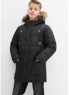 Veste d'hiver garçon pratique à capuche, bonprix