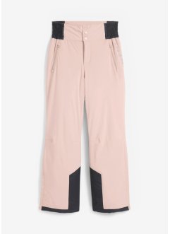 Pantalon de ski thermo fonctionnel coupe haute avec taille confortable, étanche, Straight, bpc bonprix collection