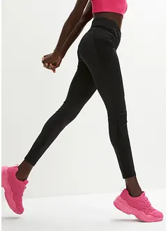 Legging de sport sculptant avec empiècements mesh, séchage rapide, bonprix