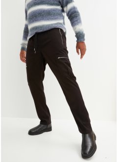 Pantalon taille extensible Regular Fit avec zips, Tapered, RAINBOW