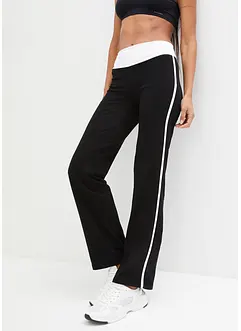 Pantalon palazzo avec élasthanne, bonprix