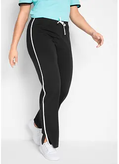 Lot de 2 pantalons en jersey coton extensible, bonprix