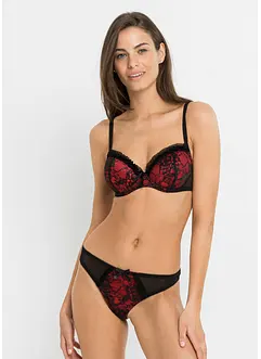 Soutien-gorge avec coques et armatures + string (Ens. 2 pces.), bonprix