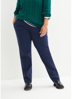 Pantalon de jogging en twill à taille élastiquée, bpc bonprix collection