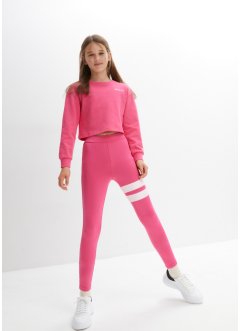 Sweat-shirt + legging de sport fille (ens. 2 pces), bpc bonprix collection
