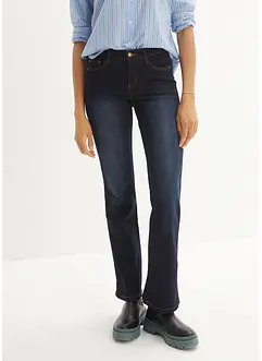 Jean bootcut taille mi-haute, sculptant, bonprix