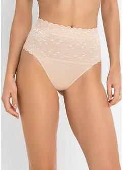 Lot de 2 strings sculptants, maintien modéré, bonprix