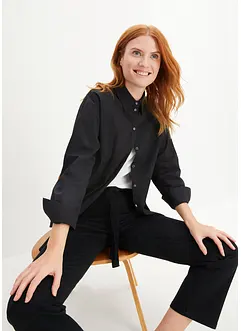 Blouse décontractée à patte de boutonnage, bonprix