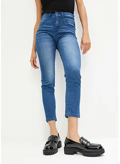 Jean skinny taille haute, doux, bonprix