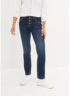 Jean Straight taille moyenne, extensible, bonprix