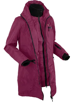 Parka de mi-saison imperméable à capuche, style 2-en-1, bonprix