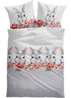 Parure de lit avec lapins, bpc living bonprix collection