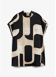 Blouse sans manches en satin, bonprix