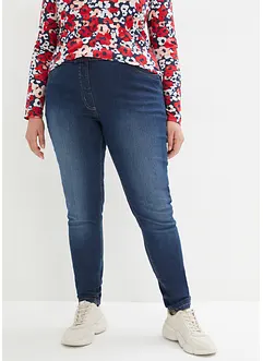 Jegging à taille mi-haute et élastiquée, bonprix