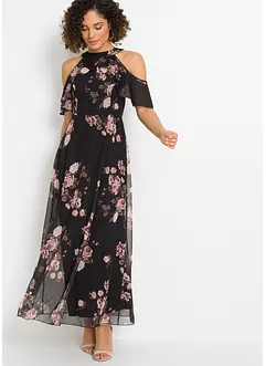 Robe longue en mesh, bonprix