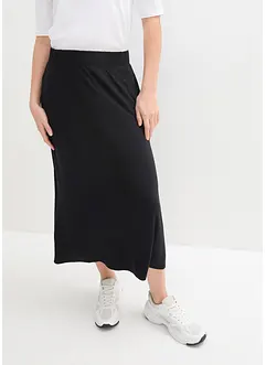 Jupe midi en jersey avec poches, bonprix