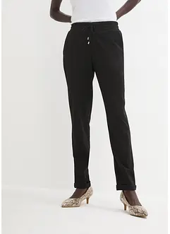 Pantalon à enfiler avec taille élastique, bonprix