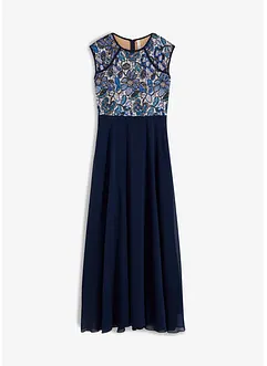Robe longue à dentelle, bonprix