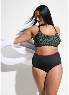 Bas de bikini taille haute, bonprix