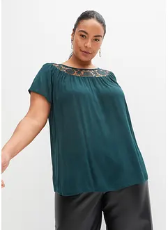 Blouse à dentelle, bonprix