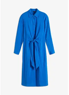 Robe midi à nouer sur le devant, bonprix