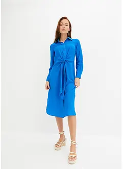 Robe midi à nouer sur le devant, bonprix