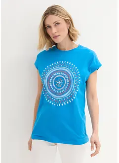 T-shirt à imprimé mandala, bonprix