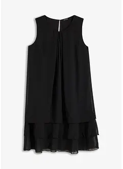 Robe en chiffon en polyester recyclé, bonprix