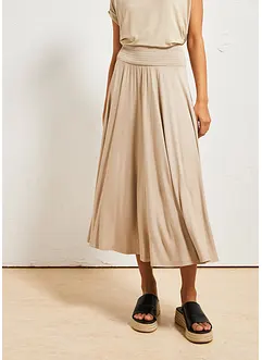 Jupe fluide en jersey viscose, bonprix