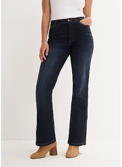 Jean taille haute Bootcut extensible et confortable, bonprix