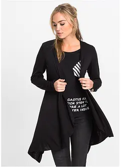Gilet fluide en viscose mélangée, bonprix