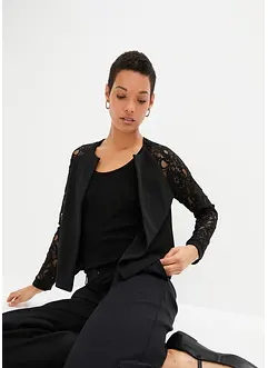 Blazer avec manches en dentelle, bonprix