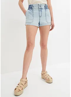 Short en jean paperbag, RAINBOW