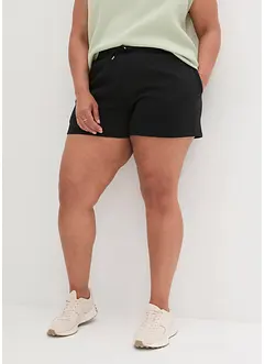 Short sweat avec lien à nouer, bonprix