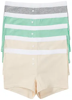 Lot de 5 boxers femme, bonprix