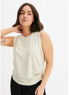 T-shirt avec drapé, bonprix