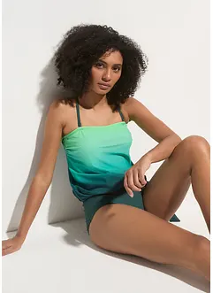 Tankini oversize (ens. 2 pces.) en polyamide recyclé, bpc bonprix collection