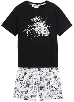 Pyjashort 100% coton (ens. 2 pces), bonprix