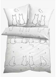 Parure de lit avec chats, bonprix