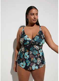 Haut de tankini avec poches à prothèse en polyamide, bonprix