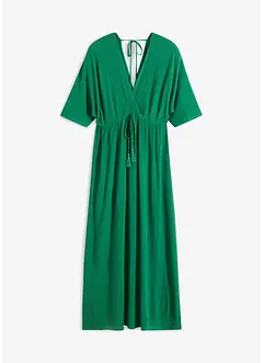 Robe midi avec détails à nouer, bonprix