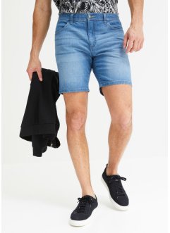 Short long en jean avec taille confortable, Loose Fit, John Baner JEANSWEAR