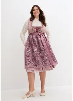 Dirndl avec tablier à sequins, bonprix